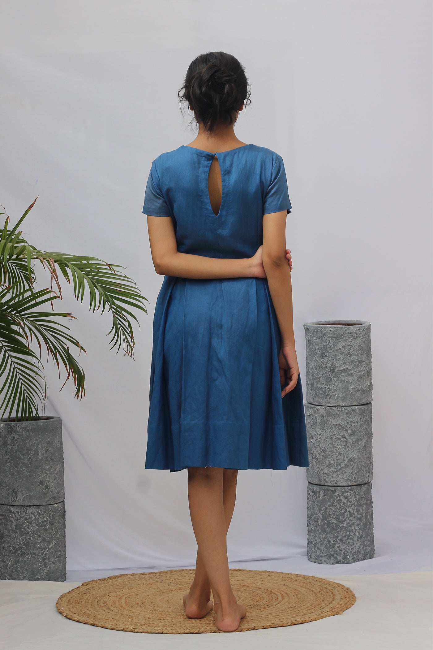 Cerulean Blue Dress